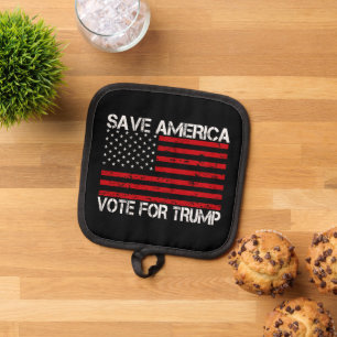 Manique Sauvez L'Amérique Voter Pour Trump