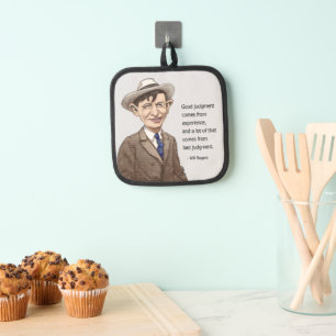 Manique Will Rogers cite Pot Holders