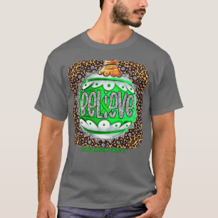Manische Depression Bewusstsein glauben Zierleopar T-Shirt