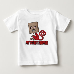 Manische Maskierte Affen-Geistwesen Baby T-shirt