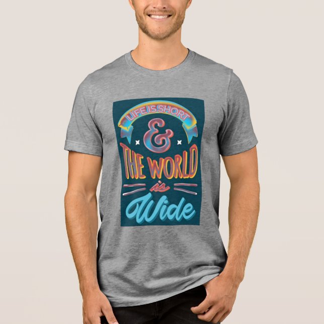 Manishkhetariya Tri-Blend Shirt (Vorderseite)