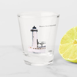 Manista Nord-Pierhead-Lichtglas Schnapsglas
