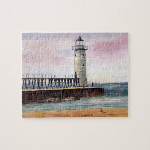 Manistee NordPierhead Leuchtturm-Puzzlespiel