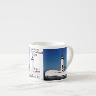 Manistee North Pierhead Light Espresso Tasse