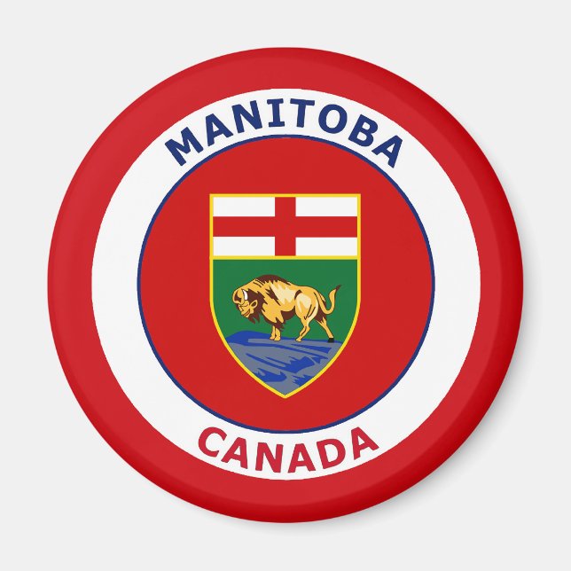 MANITOBA CANADA MAGNET (Vorne)