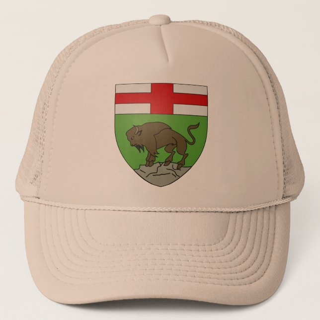 Manitoba, Kanada Truckerkappe (Vorderseite)
