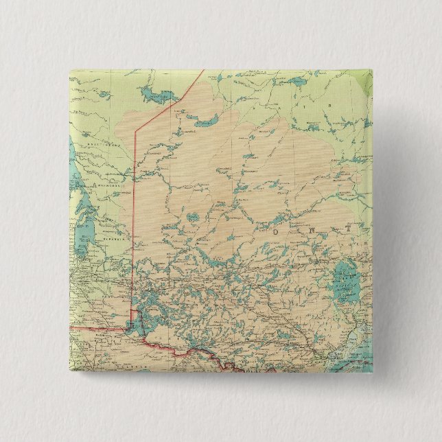 Manitoba & Northwest Ontario Button (Vorderseite)