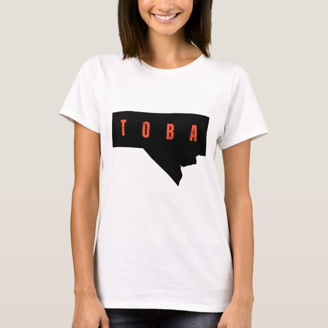 Manitoba Pride Shirt with Bold Grunge Letters (Vorderseite)