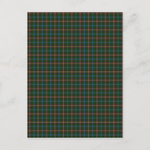 Manitoba tartan postkarte