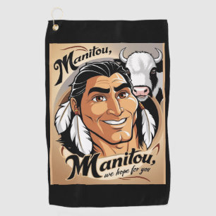 Manitou Golfhandtuch