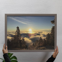 Manitou Incline Sonnenaufgang über den Wolken