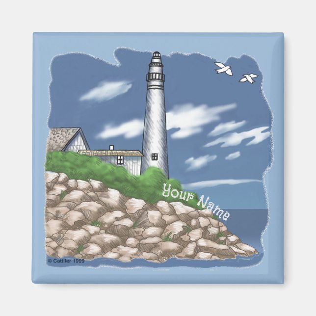 Manitou Lighthouse Magnet (Vorne)