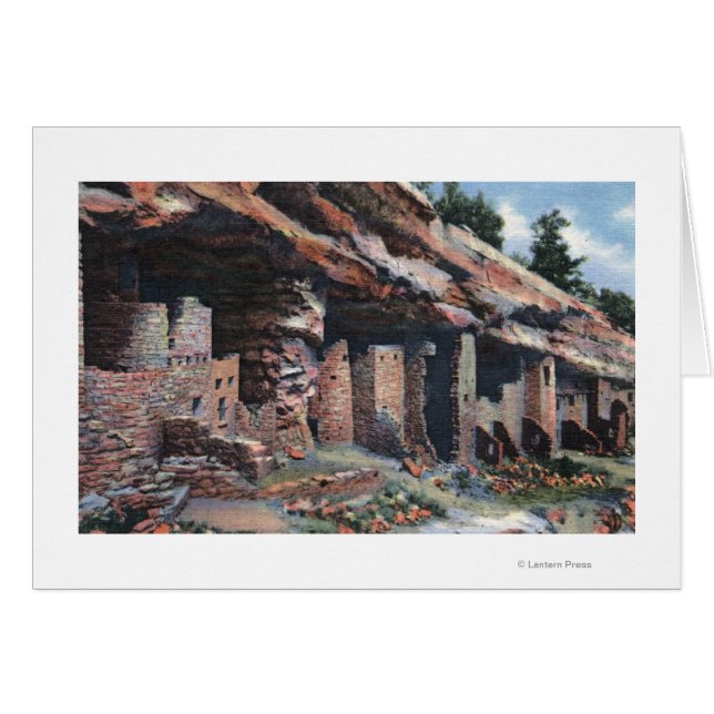 Manitou Springs, Colorado - Cliff Besiedlungen (Vorderseite (Horizontal))