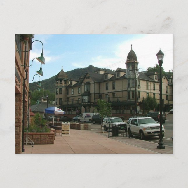 Manitou Springs Postkarte (Vorderseite)