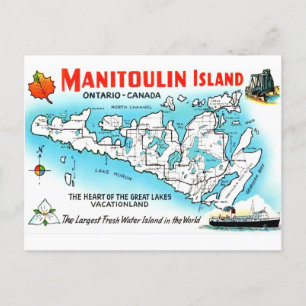 Manitoulin-Insel Kanada  Postkarte