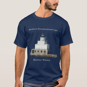 Manitowoc Nordwellenbrecher-Licht-Shirtdunkelheit T-Shirt