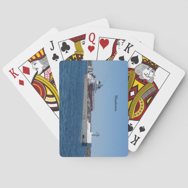 Manitowoc Spielkarten (Rückseite)