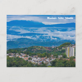 Manizales, Caldas, Kolumbien Postcard Postkarte
