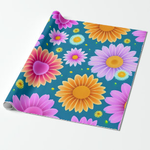 MankDhani Blume Musterpapier Geschenkpapier