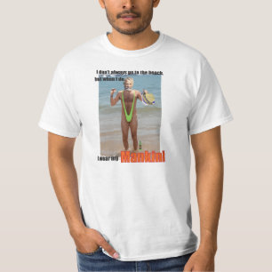 Mankini der meiste interessante Mann T-Shirt