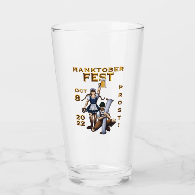 Manktoberfest Pint 2022 Glas (Vorderseite)