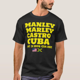 MANLEY MARLEY CASTRO Basic Dark T - Shirt