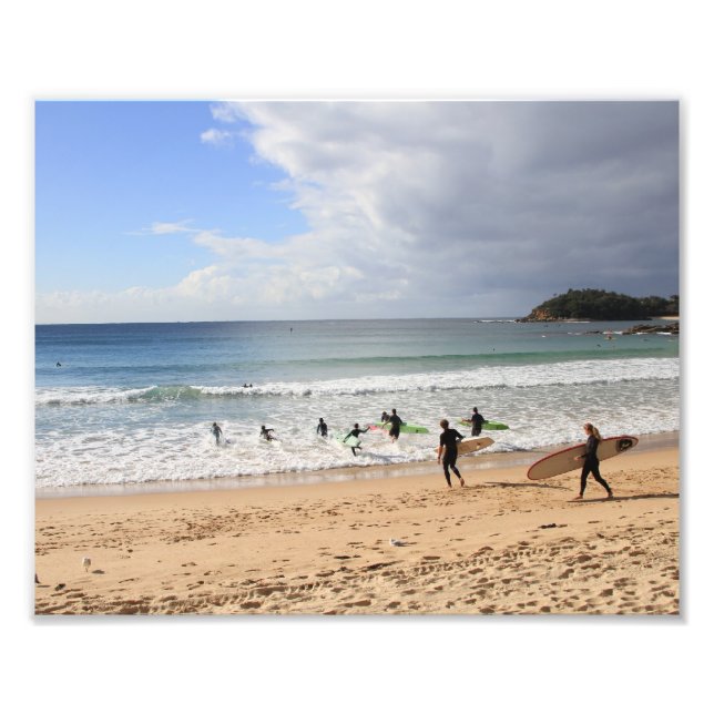 Manly Beach Fotodruck (Vorne)
