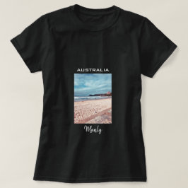 Manly Beach Retro Australien Reise T-Shirt