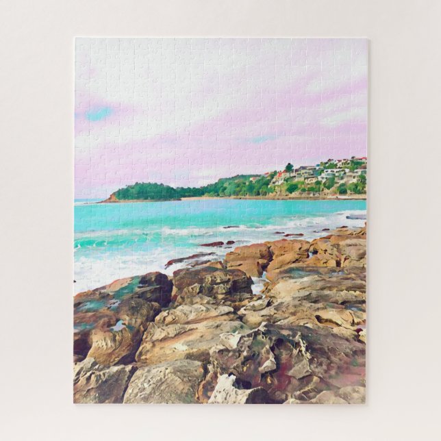 Manly Beach Surf Australien Reisen (Vertikal)