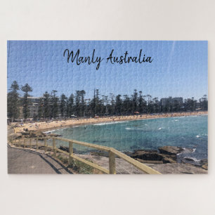 manly beach sydney jigsaw puzzle