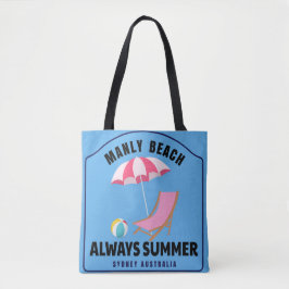 Manly Beach Tote Bag Tasche