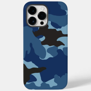 Manly Blue Camouflage Military Camouflage Pattern  Case-Mate iPhone Hülle