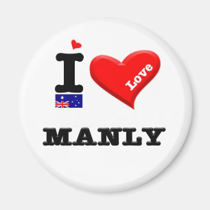 MANLY - I LIEBE MAGNET