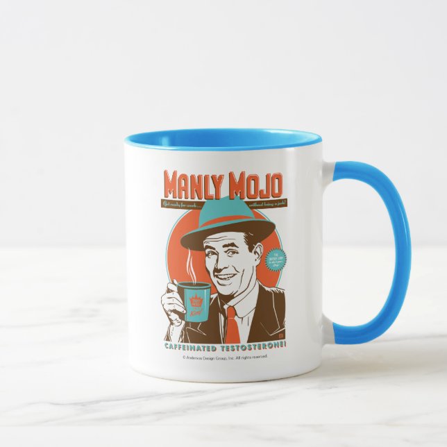 Manly Mojo-Kaffee Tasse (Rechts)