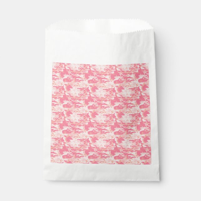Manly Pink Camouflage Geschenktütchen (Vorderseite)