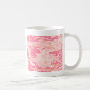 Manly Pink Camouflage Kaffeetasse