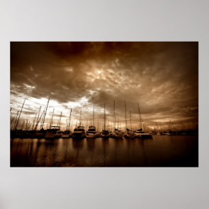 Manly Yacht Club Poster