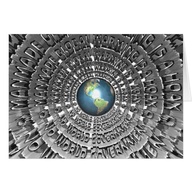 Manmade Global Warming ist ein Schwindel (Vorderseite (Horizontal))