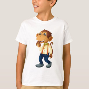 Mann ähnlicher Affe T-Shirt