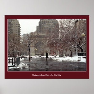 Mann allein, New- York Cityplakat-Druck Poster