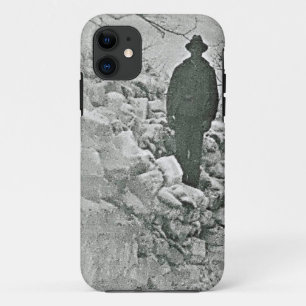 Mann auf Schnee Case-Mate iPhone Fall Hülle