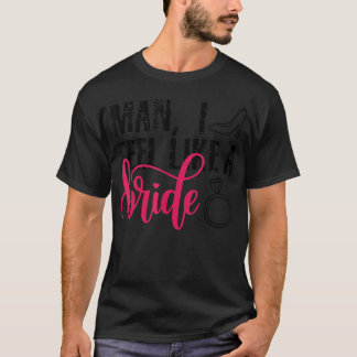 Mann, den ich fühle, wie ein britischer, lustiger  T-Shirt