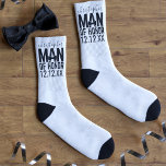 Mann der Ehrensocken Socken<br><div class="desc">Welcher Mann der Ehre würde nicht als Dankeschön ein Paar Socken Liebe geben? Ich kenne niemanden,  der das nicht tun würde. Fügen Sie seinen Namen und Ihr Hochzeitsdatum hinzu und ändern Sie vielleicht die Farbe zu seinem Favoriten</div>