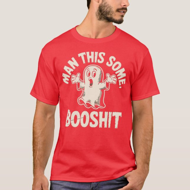Mann, der ein bisschen Boshit T-Shirt (Vorderseite)