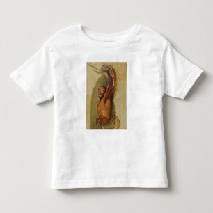 Mann, der mit einem Boa Constrictor kämpft, Studie Kleinkind T-shirt