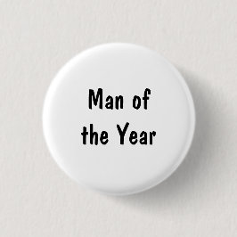 Mann des Jahres Button