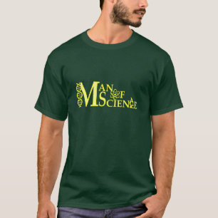 Mann des Wissenschafts-T - Shirt
