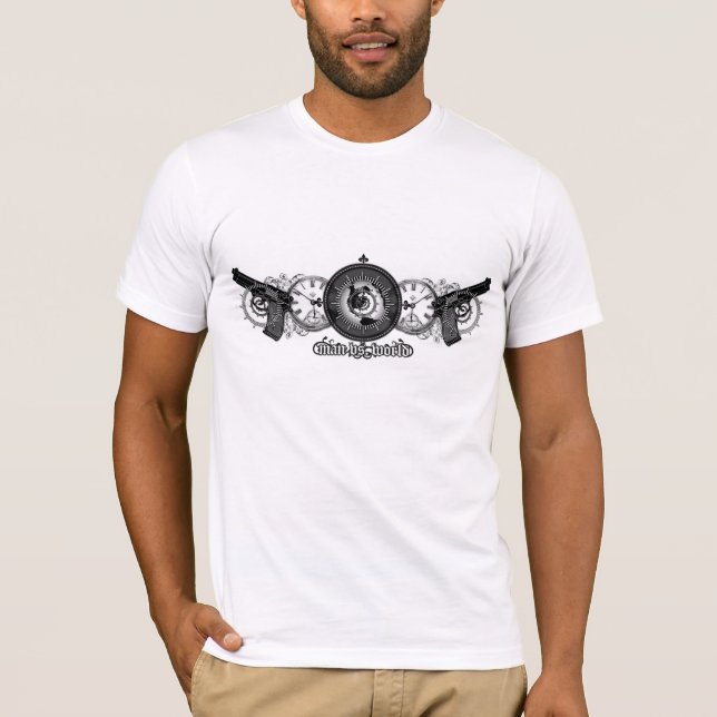Mann gegen WeltT-Shirt 7 T-Shirt (Vorderseite)