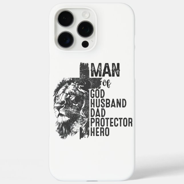 Mann Gottes iPhone 16 Pro Max Hülle (Rückseite)