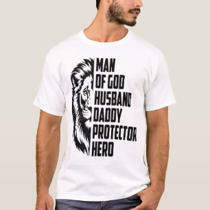 Mann Gottes Löwenband T-Shirt